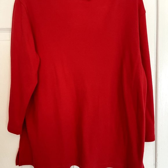 Allyson Whitmore, petite top, sparkle accents, PXL - Picture 3 of 5